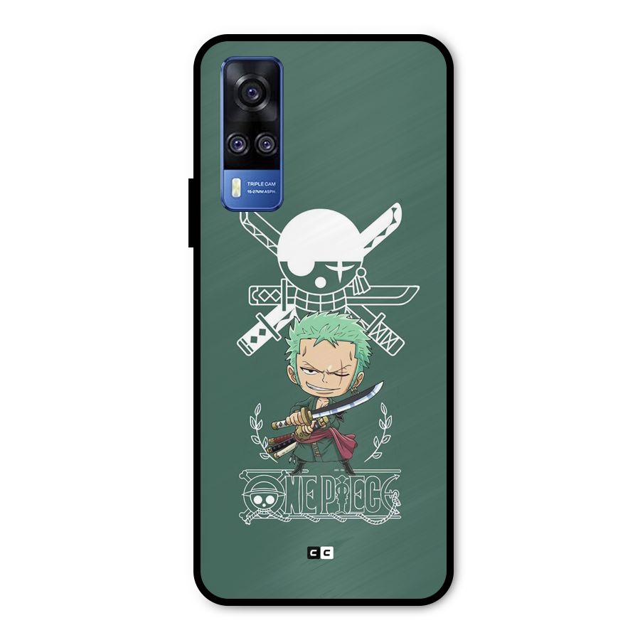 Hunter Zoro Sword Metal Back Case for Vivo Y31