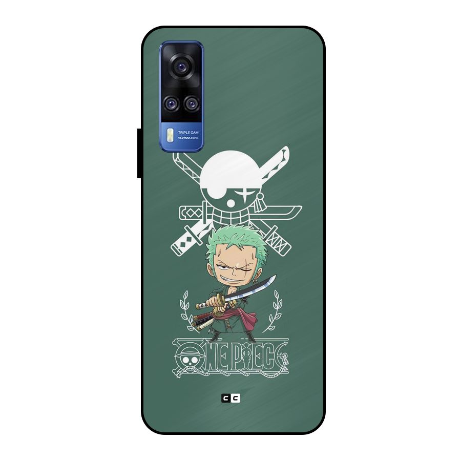 Hunter Zoro Sword Metal Back Case for Vivo Y51