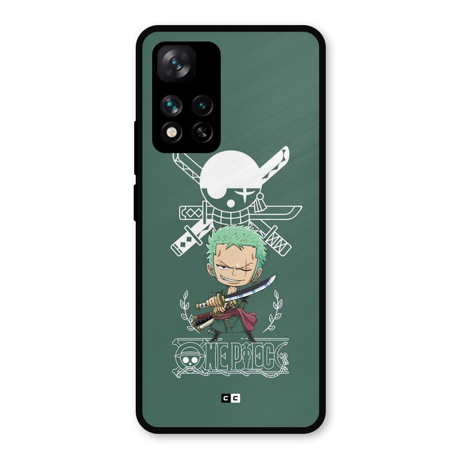 Hunter Zoro Sword Metal Back Case for Xiaomi 11i Hypercharge 5G