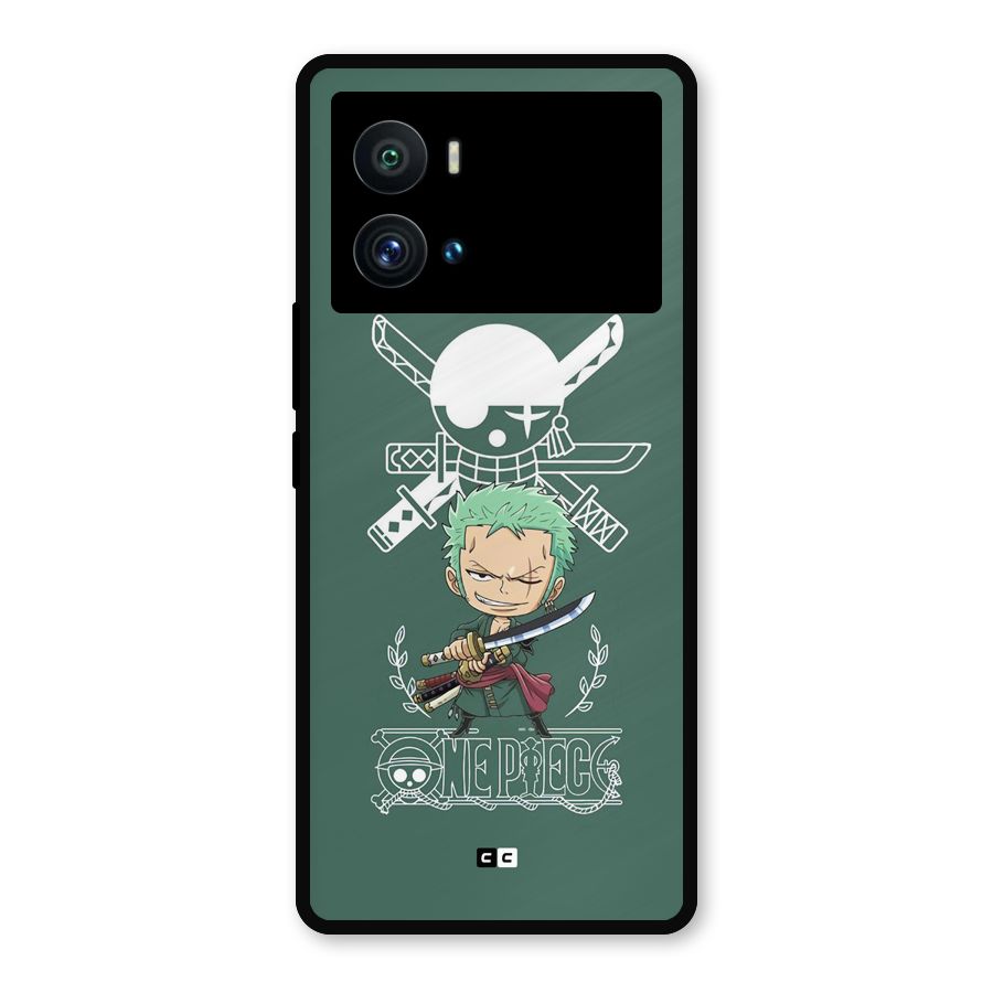 Hunter Zoro Sword Metal Back Case for iQOO 9 Pro