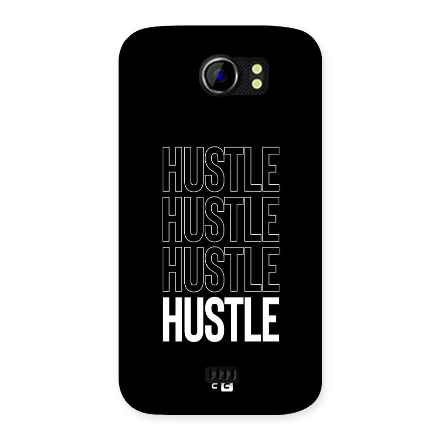 Hustle Hustle Hustle Back Case for Canvas 2 A110