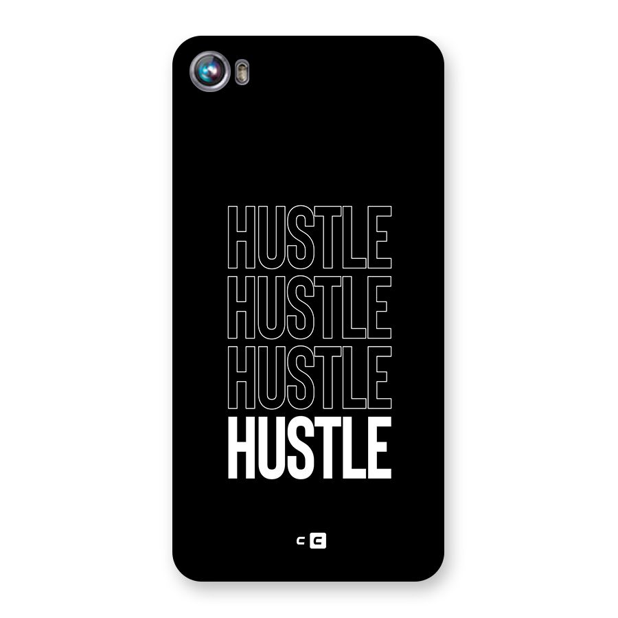 Hustle Hustle Hustle Back Case for Canvas Fire 4 (A107)