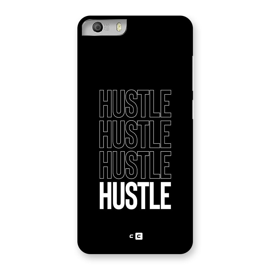 Hustle Hustle Hustle Back Case for Canvas Knight 2