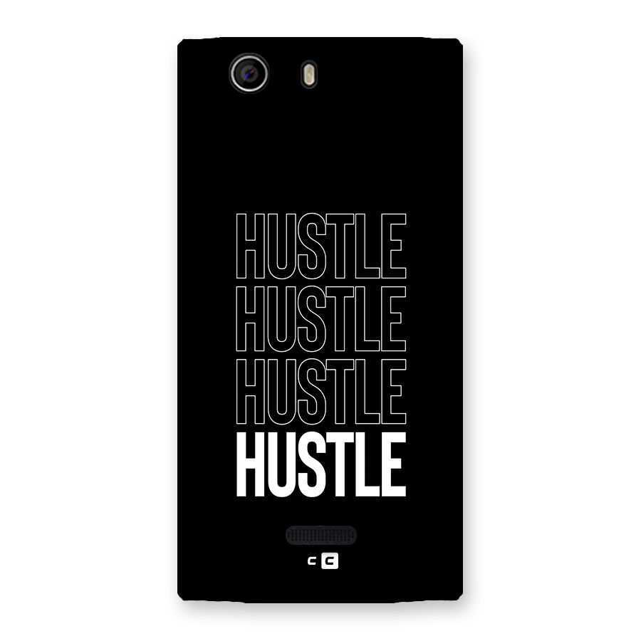 Hustle Hustle Hustle Back Case for Canvas Nitro 2 E311