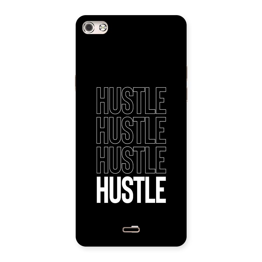 Hustle Hustle Hustle Back Case for Canvas Silver 5