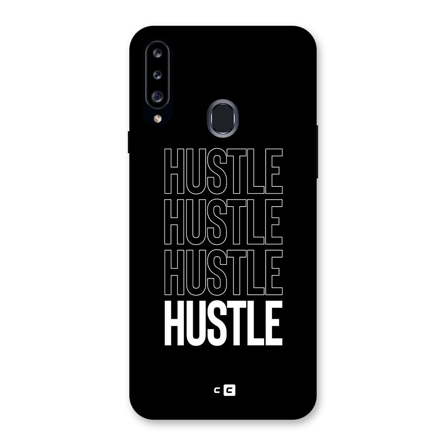Hustle Hustle Hustle Back Case for Galaxy A20s