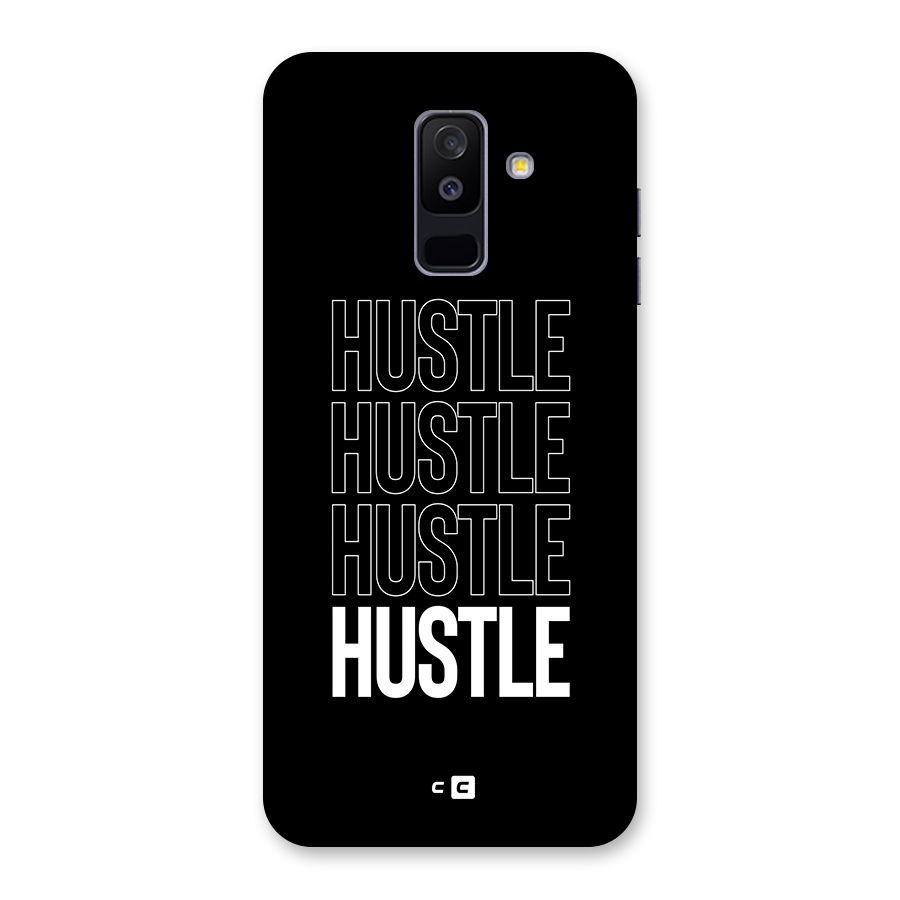 Hustle Hustle Hustle Back Case for Galaxy A6 Plus