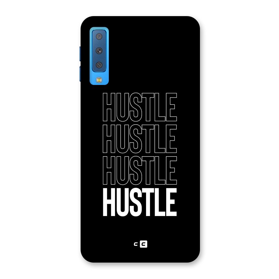 Hustle Hustle Hustle Back Case for Galaxy A7 (2018)