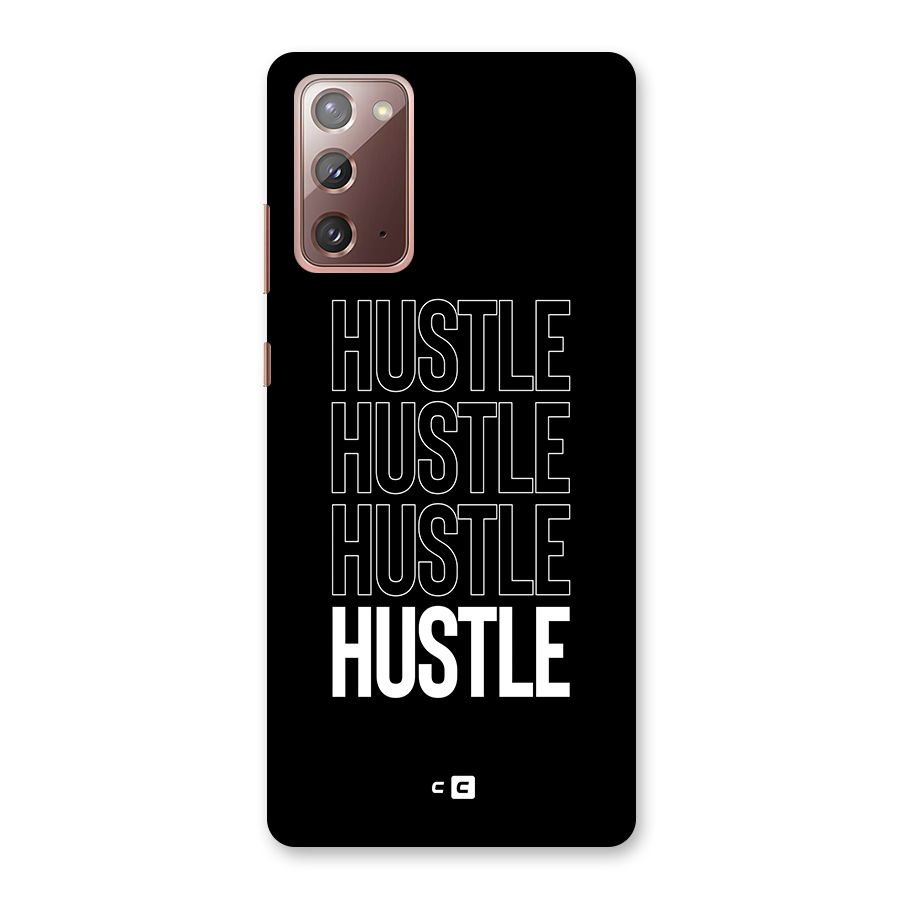 Hustle Hustle Hustle Back Case for Galaxy Note 20