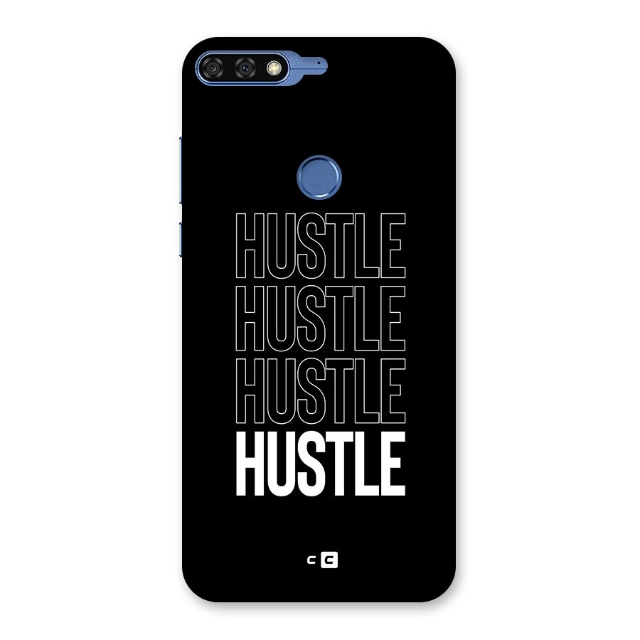 Hustle Hustle Hustle Back Case for Honor 7C
