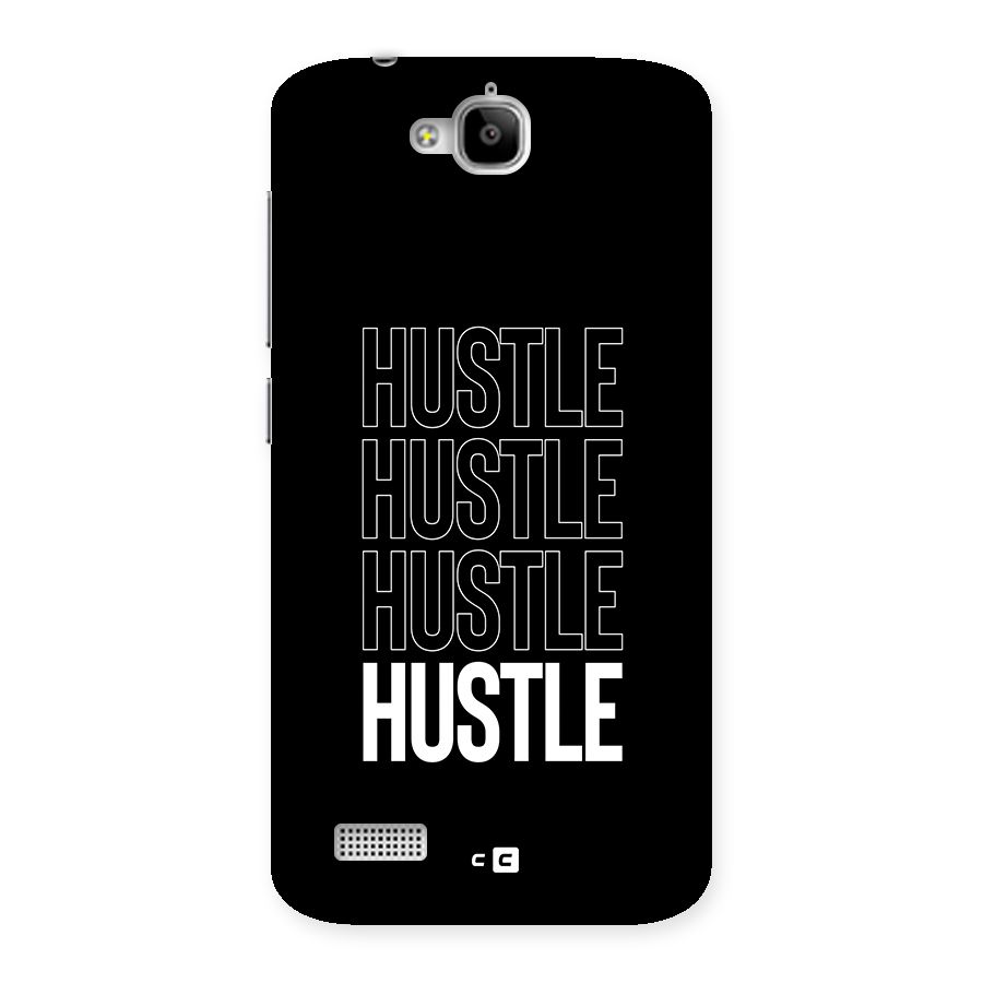 Hustle Hustle Hustle Back Case for Honor Holly