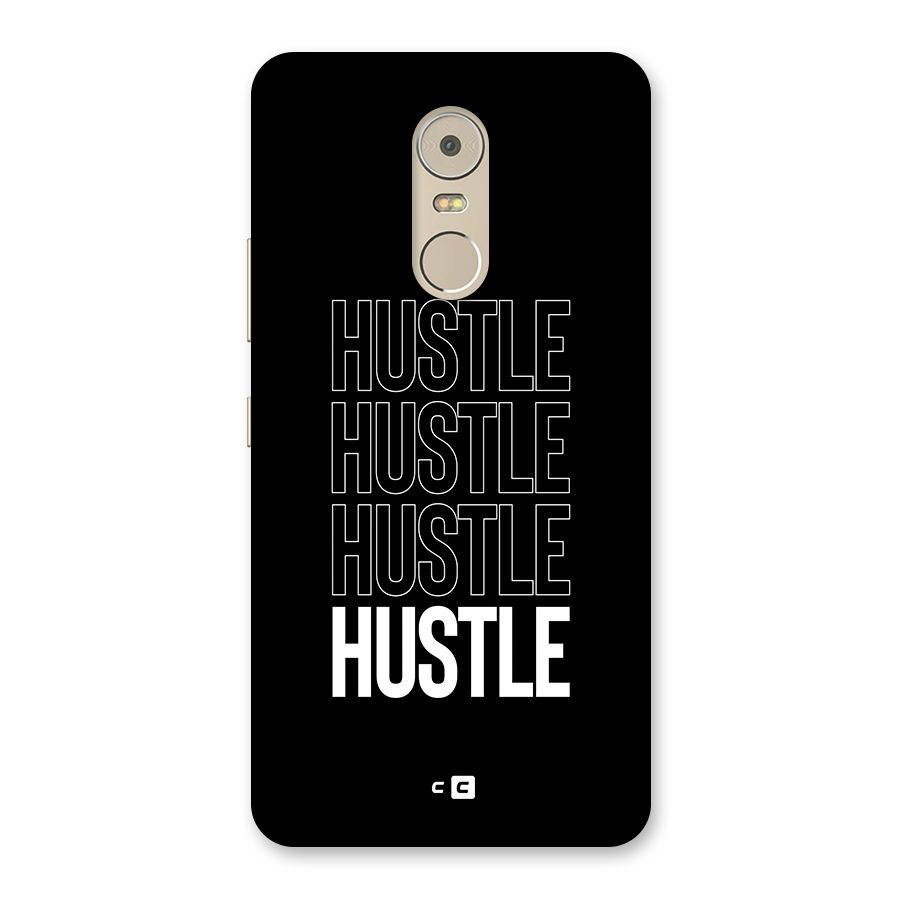 Hustle Hustle Hustle Back Case for Lenovo K6 Note