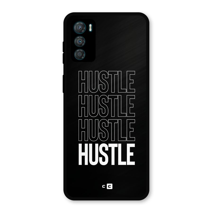 Hustle Hustle Hustle Metal Back Case for Moto G42