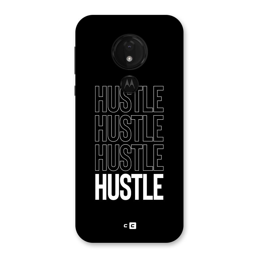 Hustle Hustle Hustle Back Case for Moto G7 Power