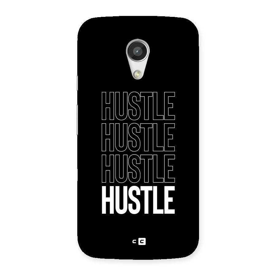 Hustle Hustle Hustle Back Case for Moto G 2nd Gen