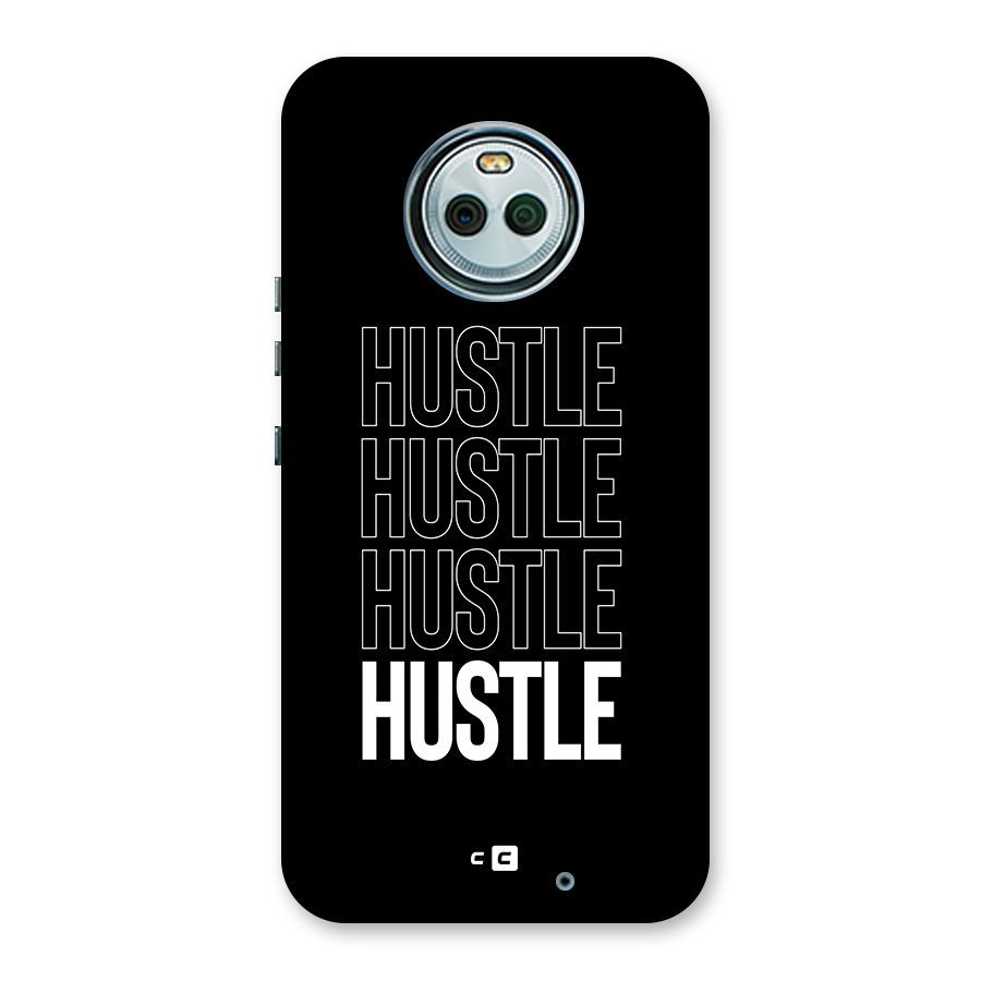Hustle Hustle Hustle Back Case for Moto X4