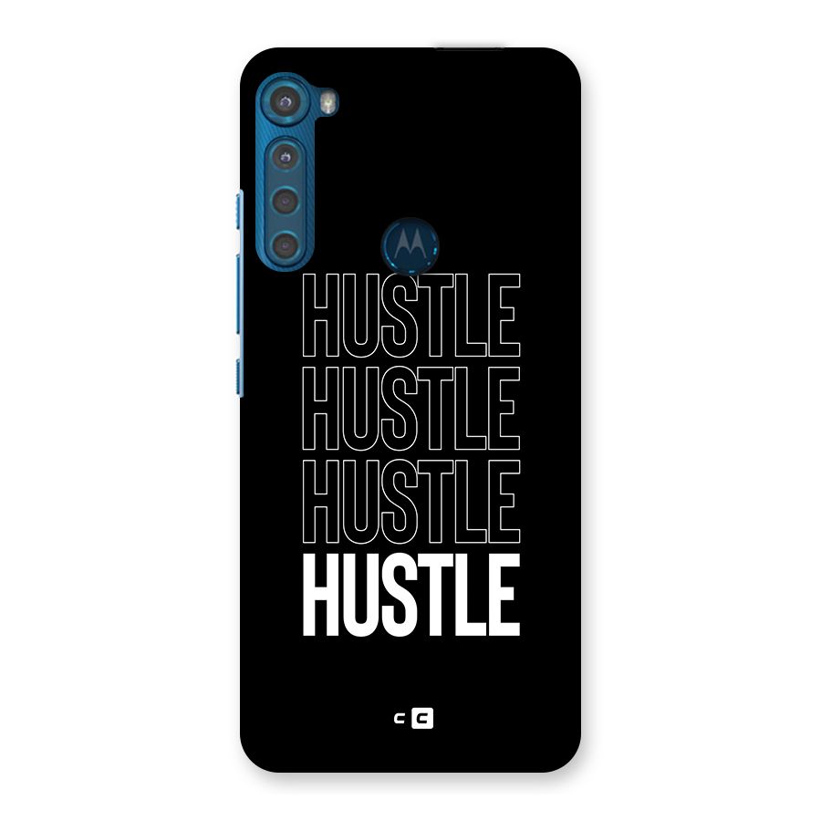 Hustle Hustle Hustle Back Case for Motorola One Fusion Plus