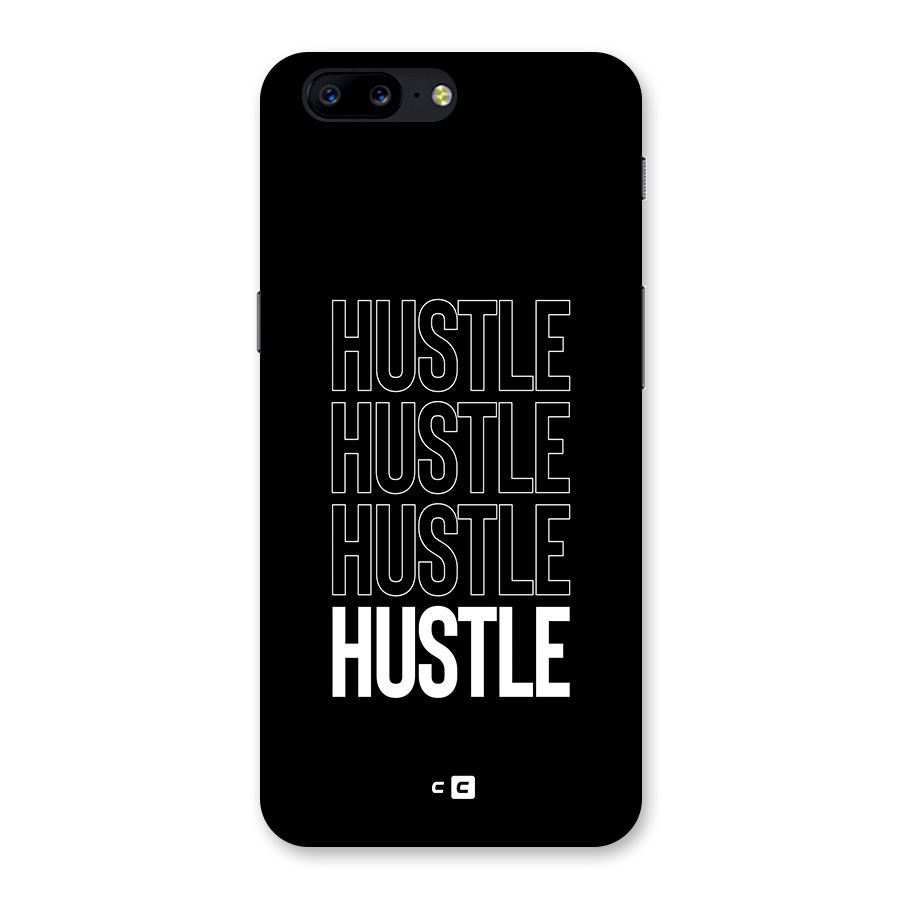 Hustle Hustle Hustle Back Case for OnePlus 5