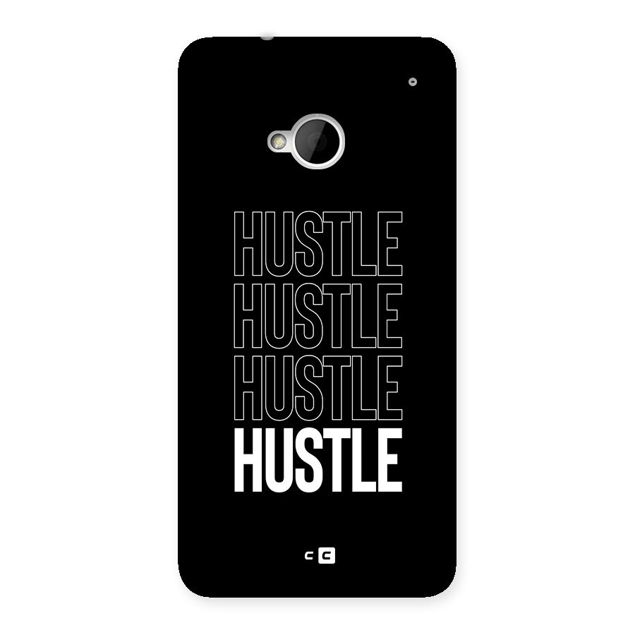 Hustle Hustle Hustle Back Case for One M7 (Single Sim)