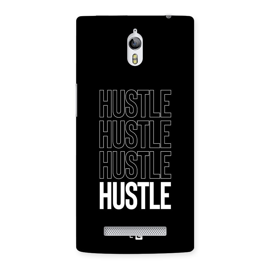 Hustle Hustle Hustle Back Case for Oppo Find 7