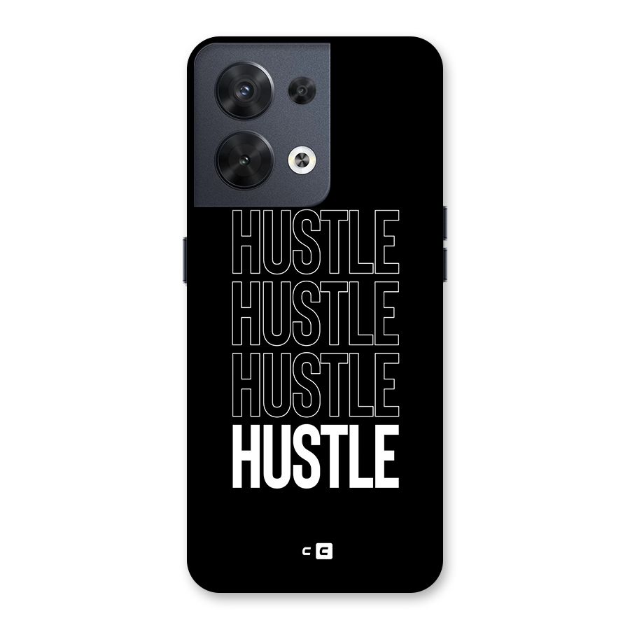 Hustle Hustle Hustle Back Case for Oppo Reno8 5G