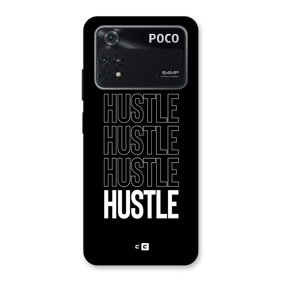Hustle Hustle Hustle Back Case for Poco M4 Pro 4G