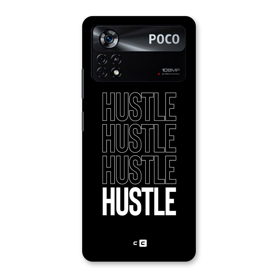 Hustle Hustle Hustle Back Case for Poco X4 Pro 5G