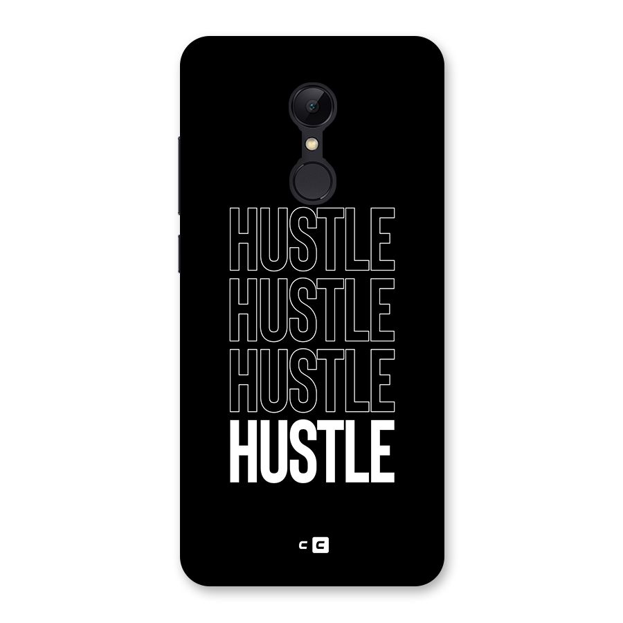 Hustle Hustle Hustle Back Case for Redmi 5