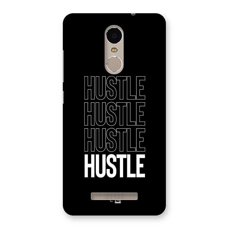 Hustle Hustle Hustle Back Case for Redmi Note 3