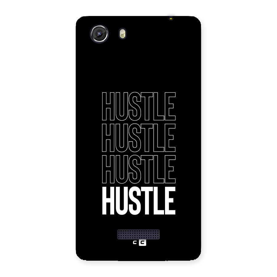Hustle Hustle Hustle Back Case for Unite 3