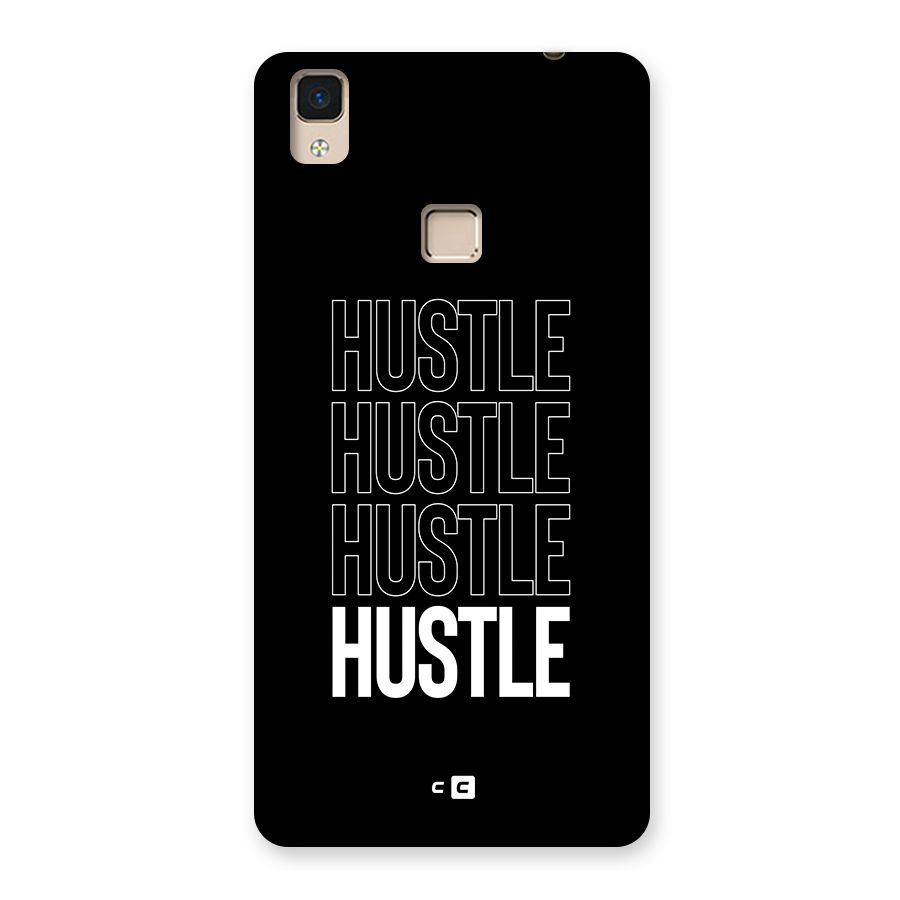 Hustle Hustle Hustle Back Case for V3 Max