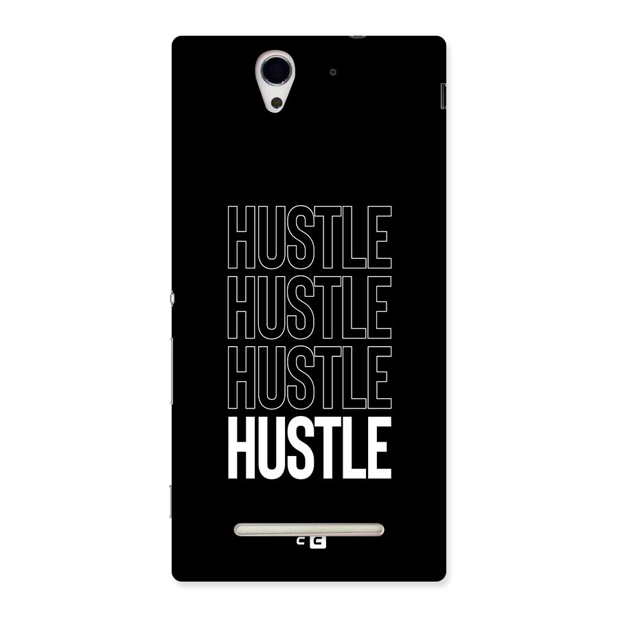 Hustle Hustle Hustle Back Case for Xperia C3