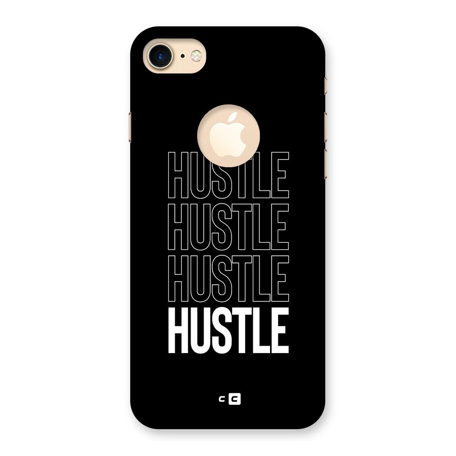 Hustle Hustle Hustle Back Case for iPhone 7 Logo Cut