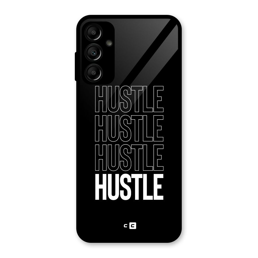Hustle Hustle Hustle Glass Back Case for Galaxy A14 5G