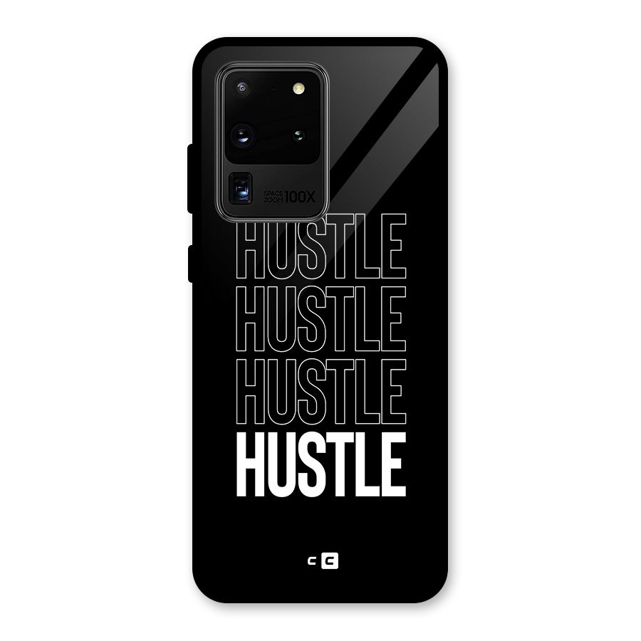 Hustle Hustle Hustle Glass Back Case for Galaxy S20 Ultra