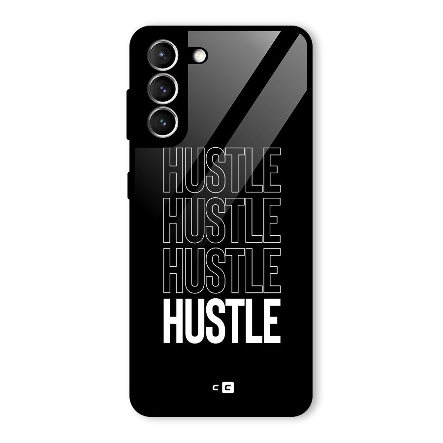 Hustle Hustle Hustle Glass Back Case for Galaxy S21 5G