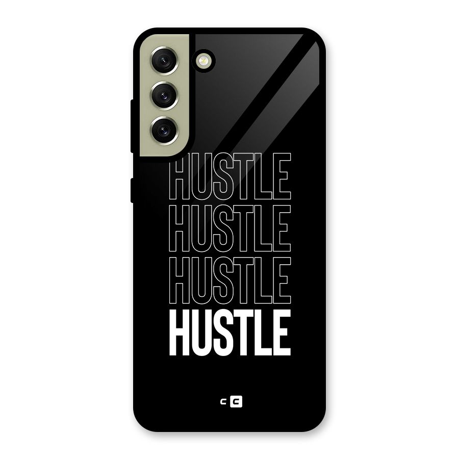 Hustle Hustle Hustle Glass Back Case for Galaxy S21 FE 5G