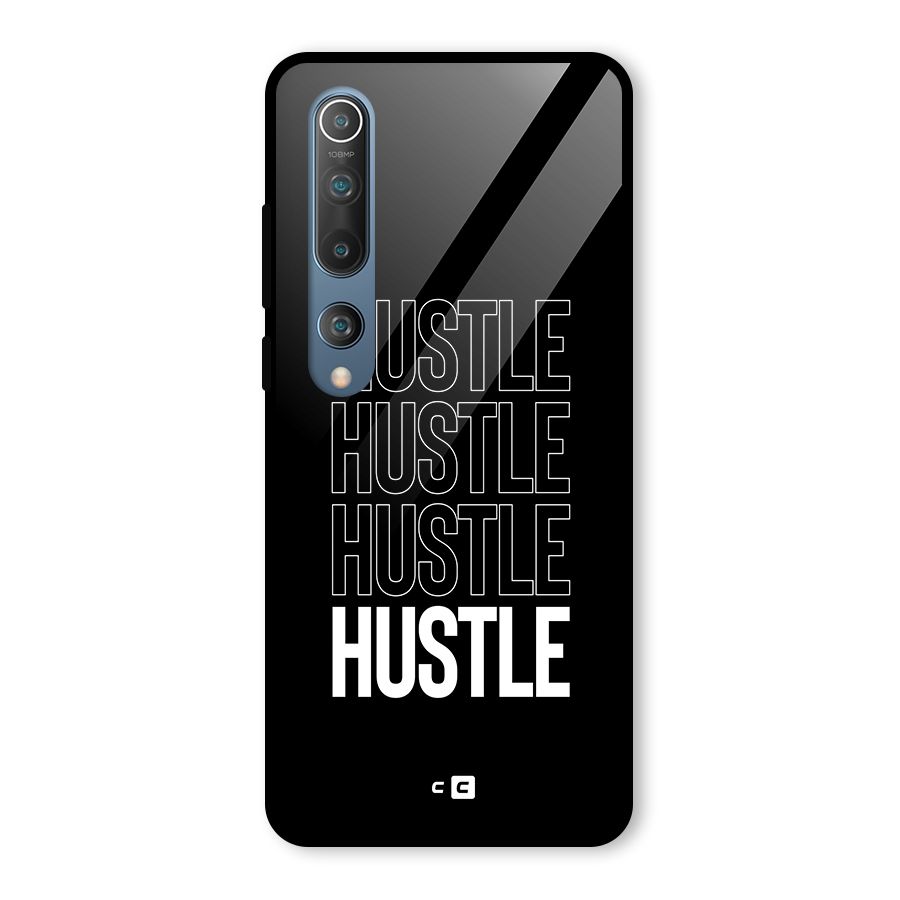 Hustle Hustle Hustle Glass Back Case for Mi 10