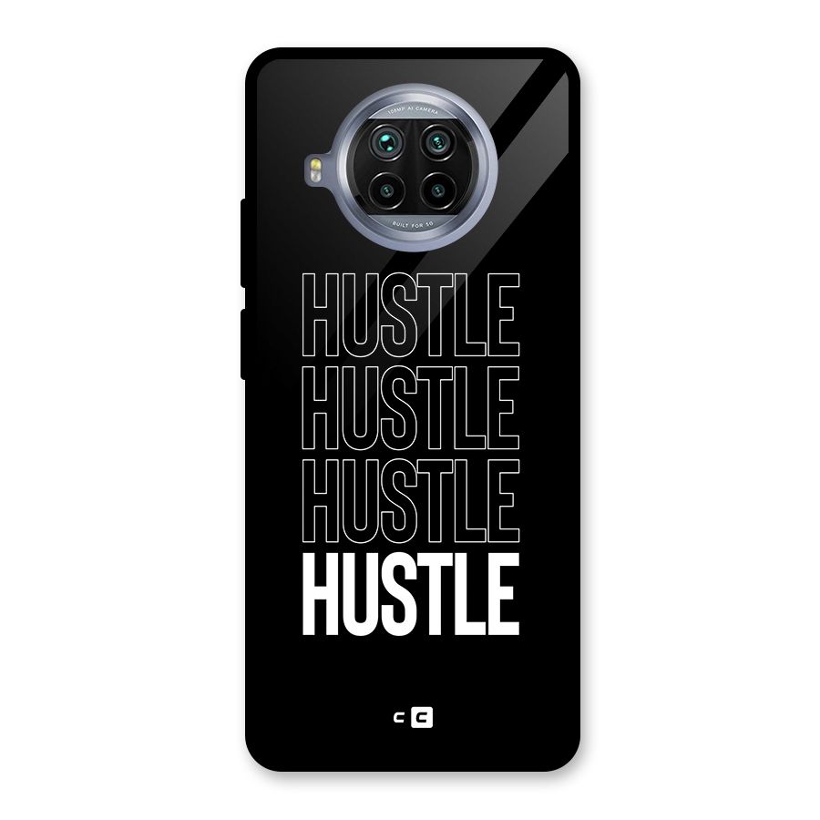 Hustle Hustle Hustle Glass Back Case for Mi 10i