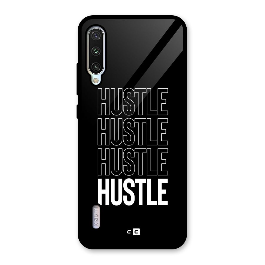 Hustle Hustle Hustle Glass Back Case for Mi A3