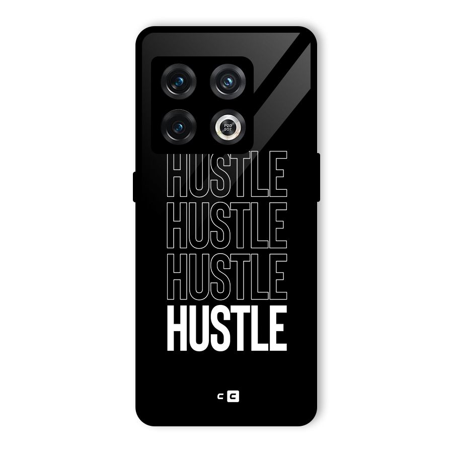 Hustle Hustle Hustle Glass Back Case for OnePlus 10 Pro 5G