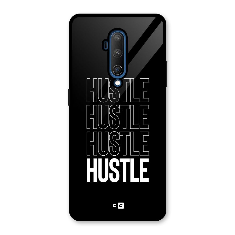 Hustle Hustle Hustle Glass Back Case for OnePlus 7T Pro