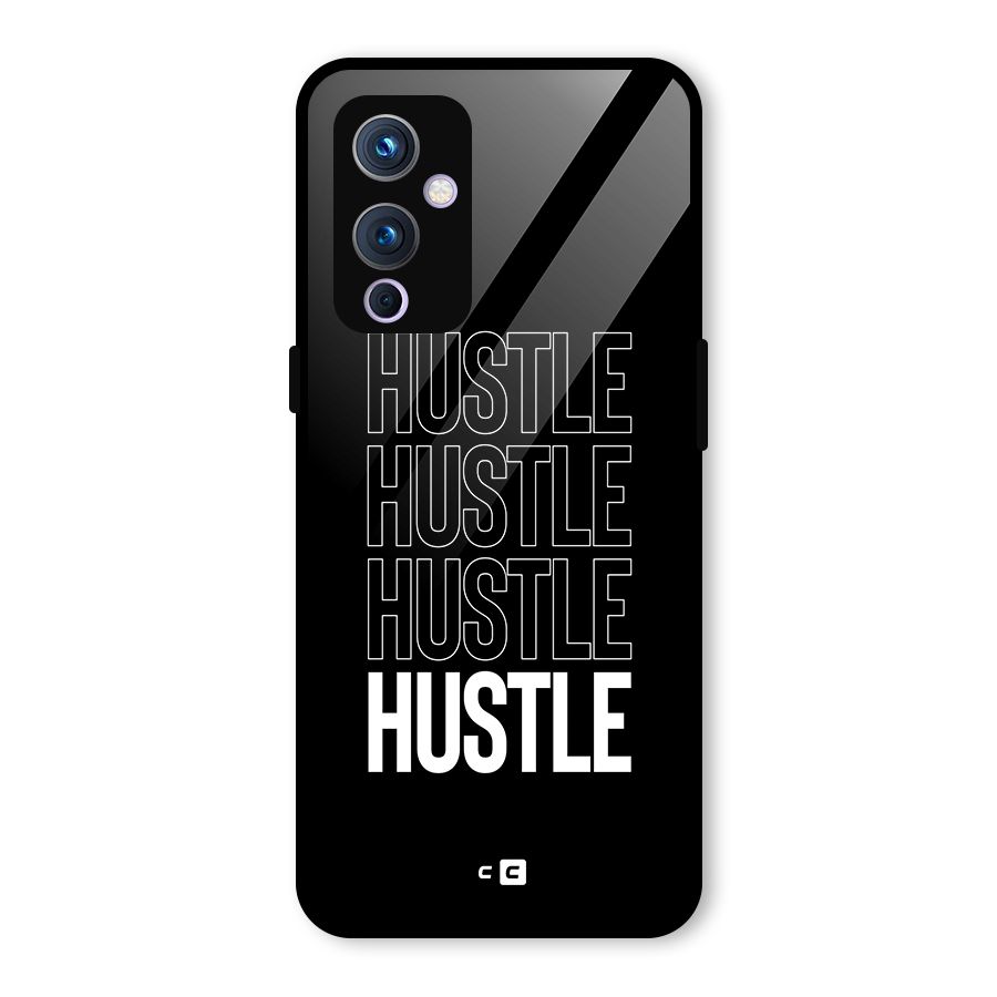 Hustle Hustle Hustle Glass Back Case for OnePlus 9