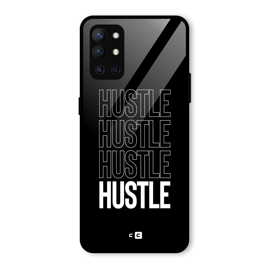 Hustle Hustle Hustle Glass Back Case for OnePlus 9R