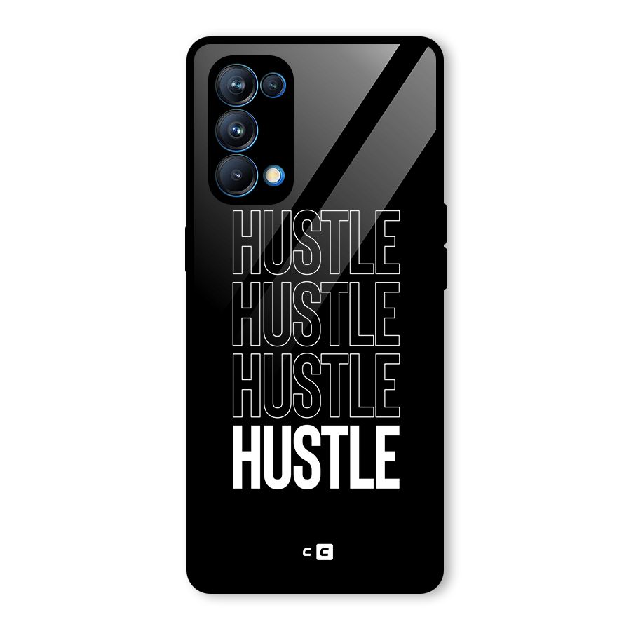 Hustle Hustle Hustle Glass Back Case for Oppo Reno5 Pro 5G