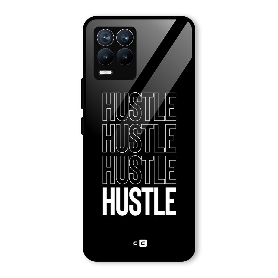 Hustle Hustle Hustle Glass Back Case for Realme 8