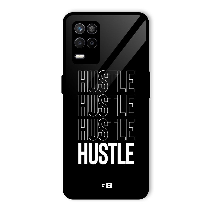 Hustle Hustle Hustle Glass Back Case for Realme 8s 5G