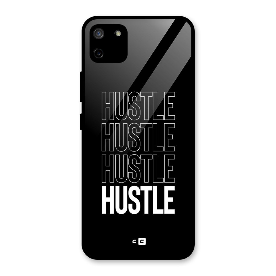 Hustle Hustle Hustle Glass Back Case for Realme C11