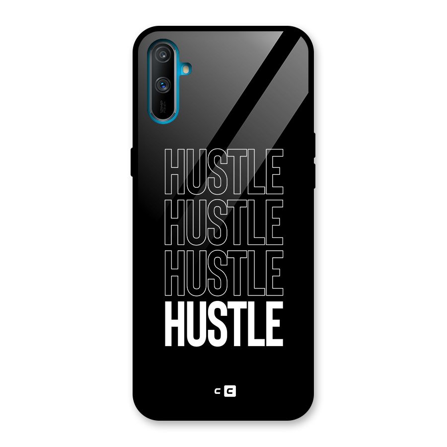 Hustle Hustle Hustle Glass Back Case for Realme C3
