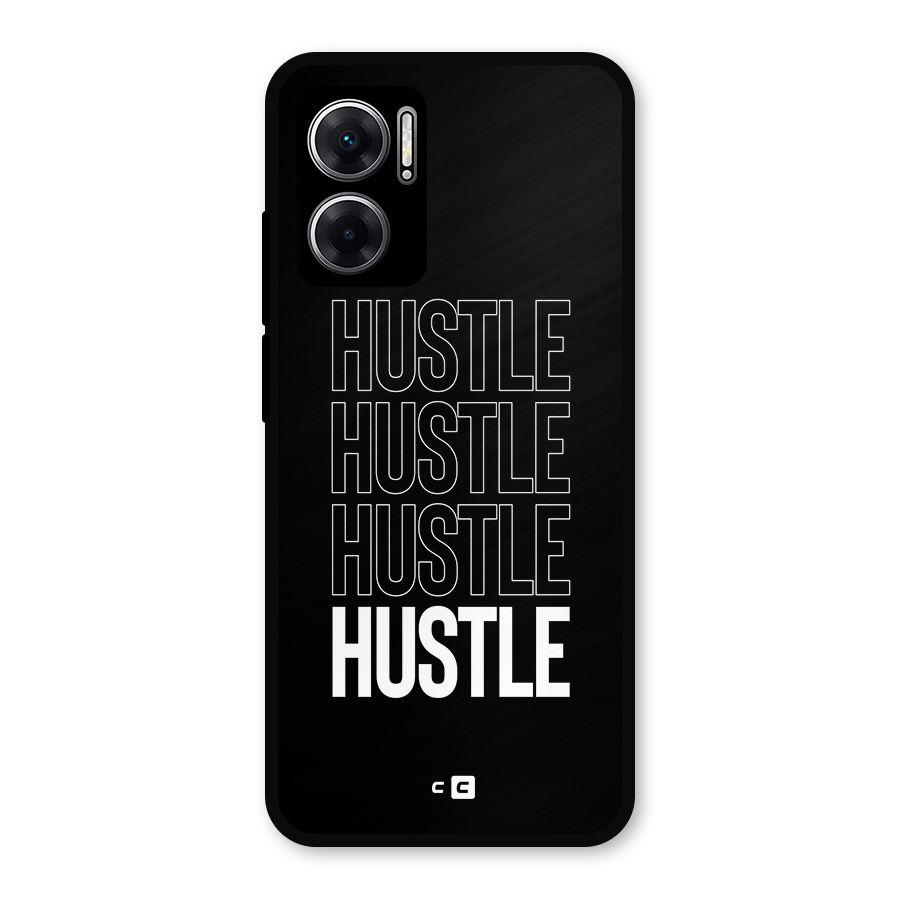 Hustle Hustle Hustle Metal Back Case for Redmi 11 Prime 5G